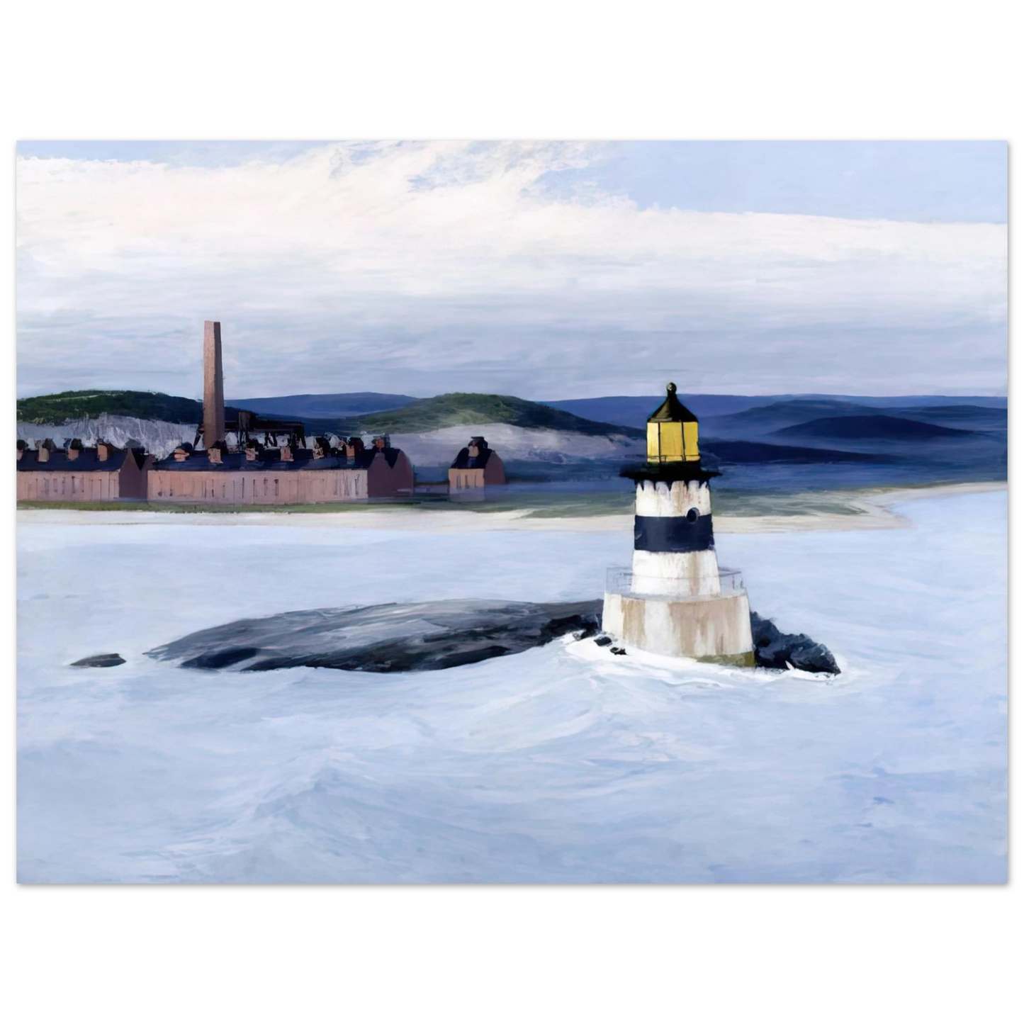 Edward Hopper - Five A.M. Fine Art Poster