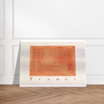FORWARDS PARCIFAL SERIES GROUP 2 SECTION 4 THE CONVOLUTE OF THE PHYSICAL PLANE 1916 - Hilma af Klint Brushed Aluminum Print - 70x100 cm / 28x40 inches | Hilma af Klint Aluminum Print | Hilma af Klint Prints