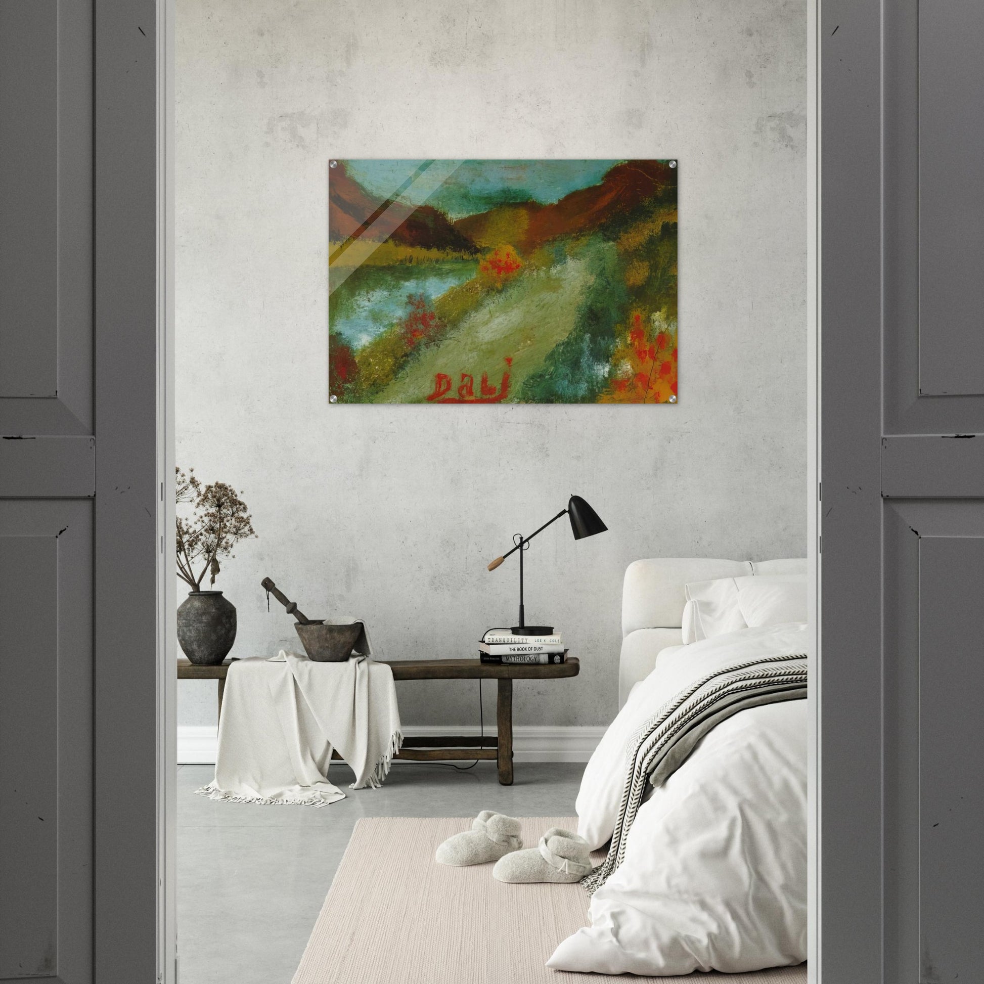 LANDSCAPE 2 - Salvador Dali Acrylic Print - 70x100 cm / 28x40″ inches