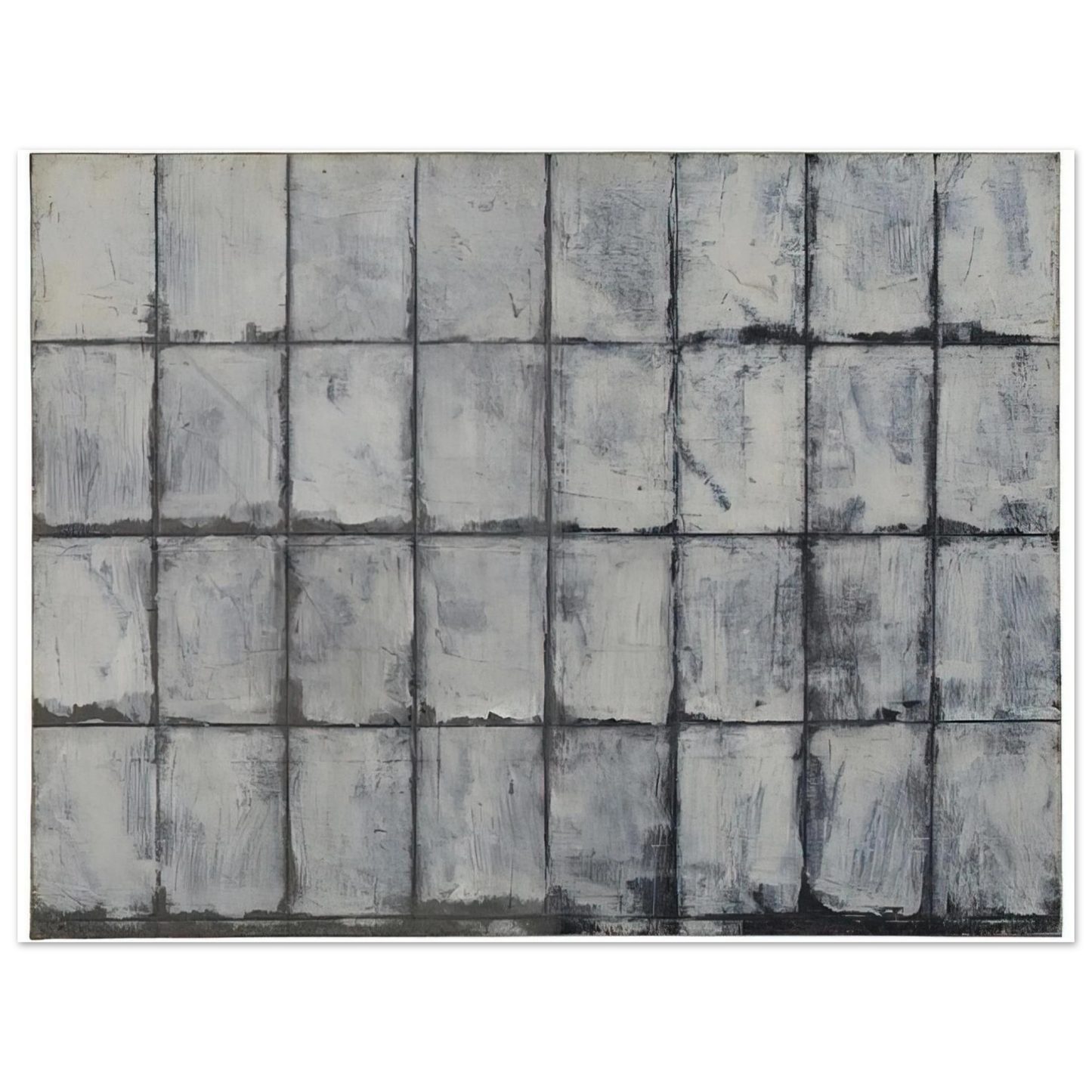 Brice Marden - Untitled - 1963  75x100 cm / 30x40inches Fine Art Poster