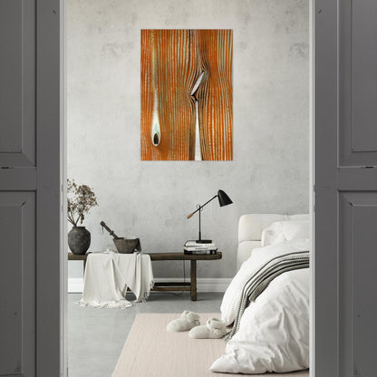 Blind swimmers Effect of a touch - Max Ernst Brushed Aluminum Print - 70x100 cm / 28x40 inches | Max Ernst Aluminum Print | Max Ernst Prints
