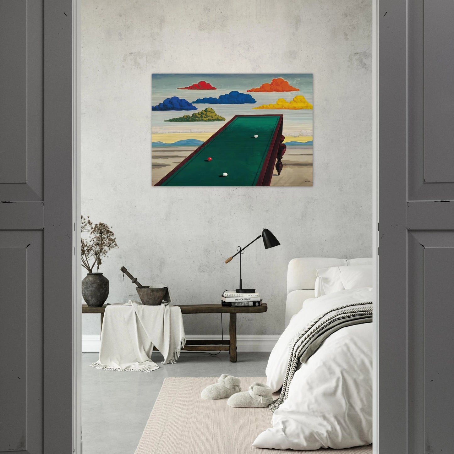 LA FORTUNE - Man Ray Brushed Aluminum Print - 70x100 cm / 28x40 inches | Man Ray Aluminum Print | Man Ray Prints