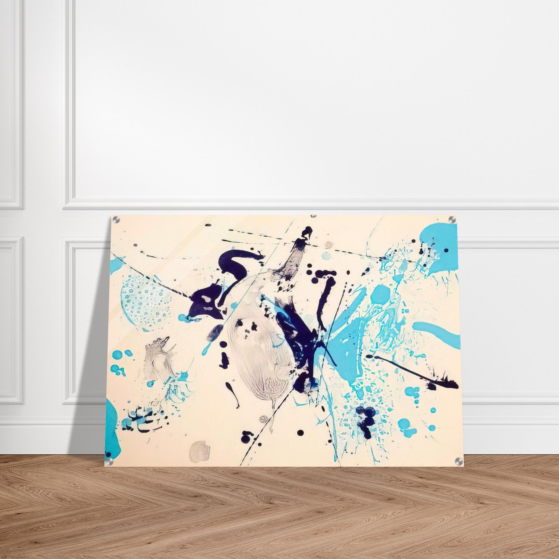 Blue Violet - Sam Francis Acrylic Print - 70x100 cm / 28x40″ inches