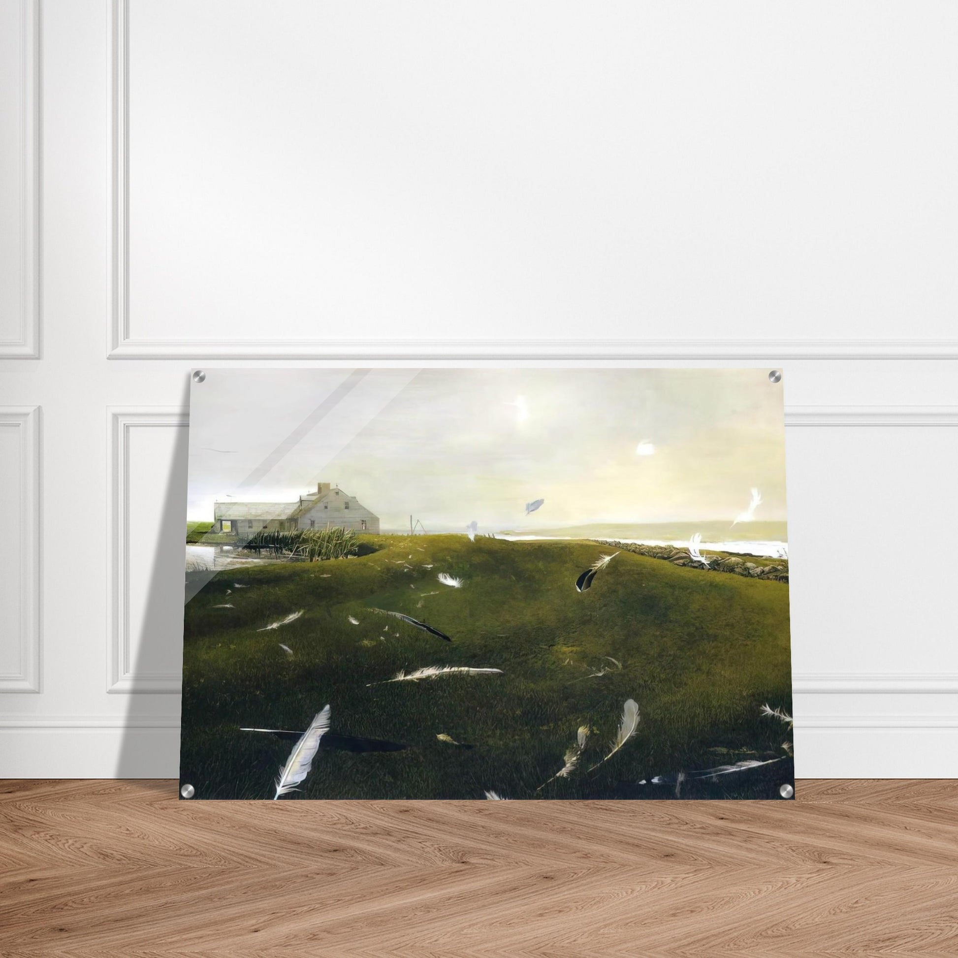 AIRBORNE - Andrew Wyeth Acrylic Print - 70x100 cm / 28x40″ inches