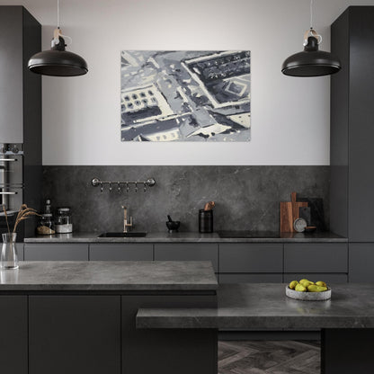 TOWNSCAPE M1 1968 - Gerhard Richter Acrylic Print - 70x100 cm / 28x40″ inches