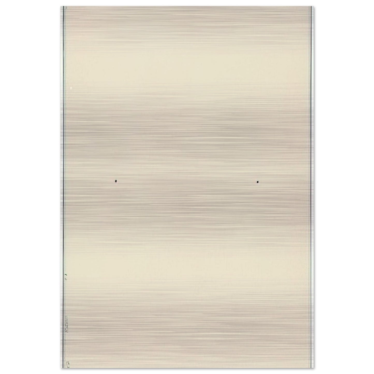 Conversion - 2003 - Robert Ryman Brushed Aluminum Print - 70x100 cm / 28x40 inches | Robert Ryman Aluminum Print | Robert Ryman Prints