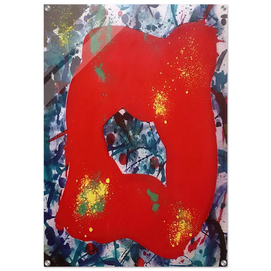 Untitled  SFE 071  - Sam Francis Acrylic Print - 70x100 cm / 28x40″ inches
