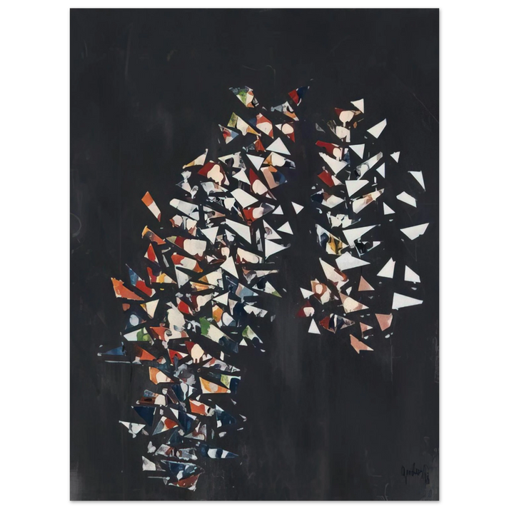 Robert Goodnough - Z--Z--Z - 1998  75x100 cm / 30x40inches Fine Art Poster