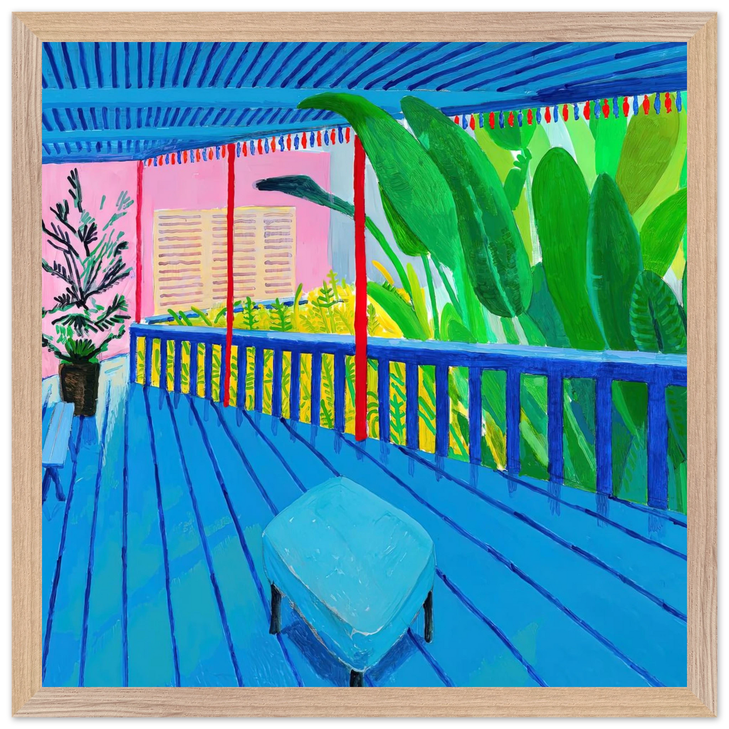 David Hockney - David Hockney Wall art - 60x80 cm / 24x32 inches - Fine Art Poster-canvas - -