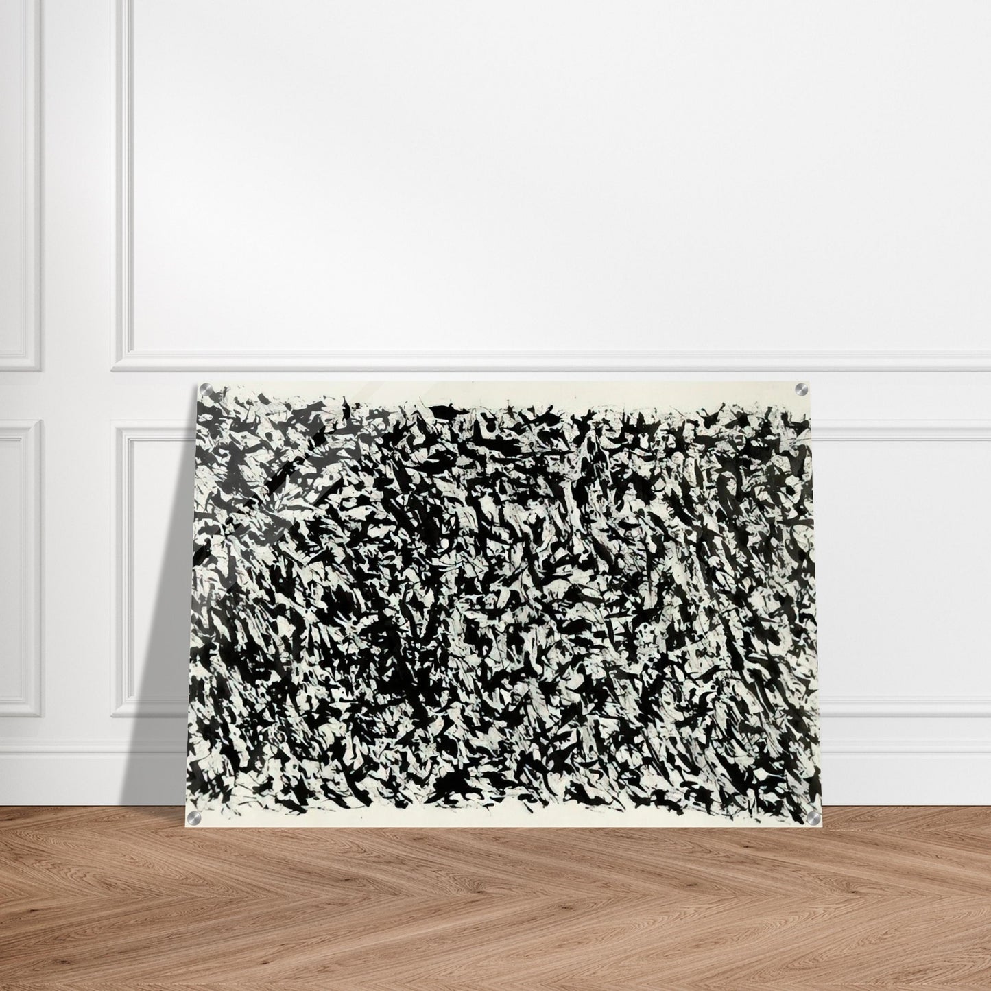Composition - Tachisme - Henri Michaux Acrylic Print - 70x100 cm / 28x40″ inches