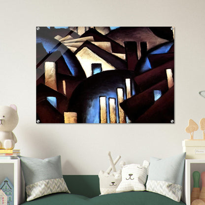 Nature Symbolized or Reefs - 1924 - Arthur Dove Acrylic Print - 70x100 cm / 28x40″ inches | Arthur Dove Wall Art | Arthur Dove Prints