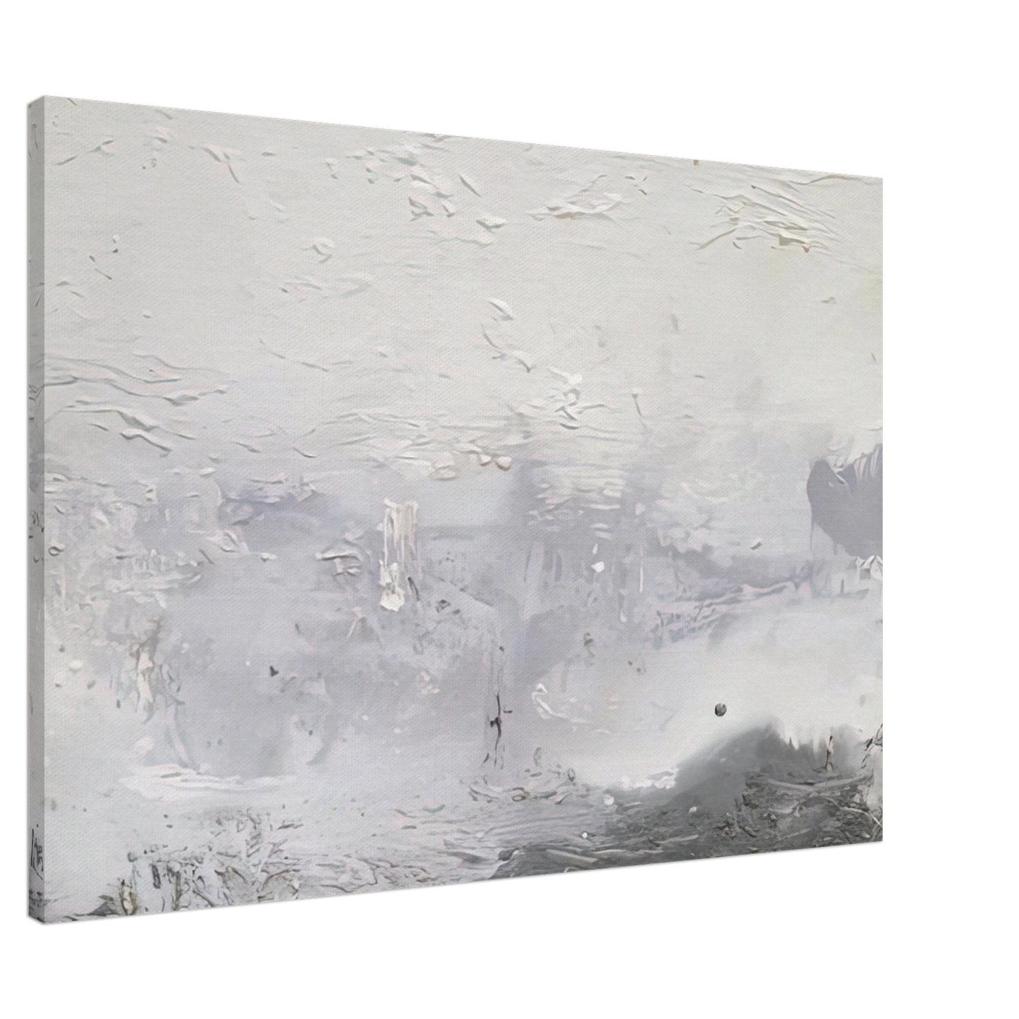 Helen Frankenthaler - Barometer, 1992- Wall Art - 30x40 cm / 12x16 inches - Premium Wooden Framed Poster With Fine Art Paper-canvas - Black frame