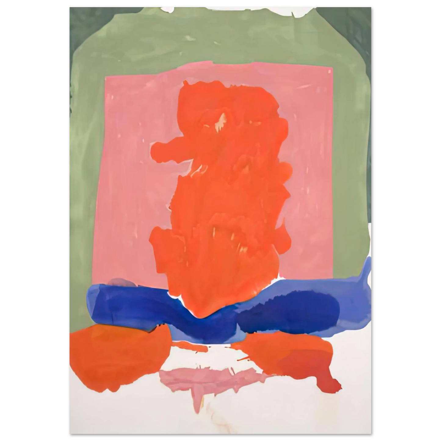 Helen Frankenthaler - Small's Paradise, 1964- Wall Art - 28x40 inches / 70x70 cm - Canvas (Imperial)-canvas - -