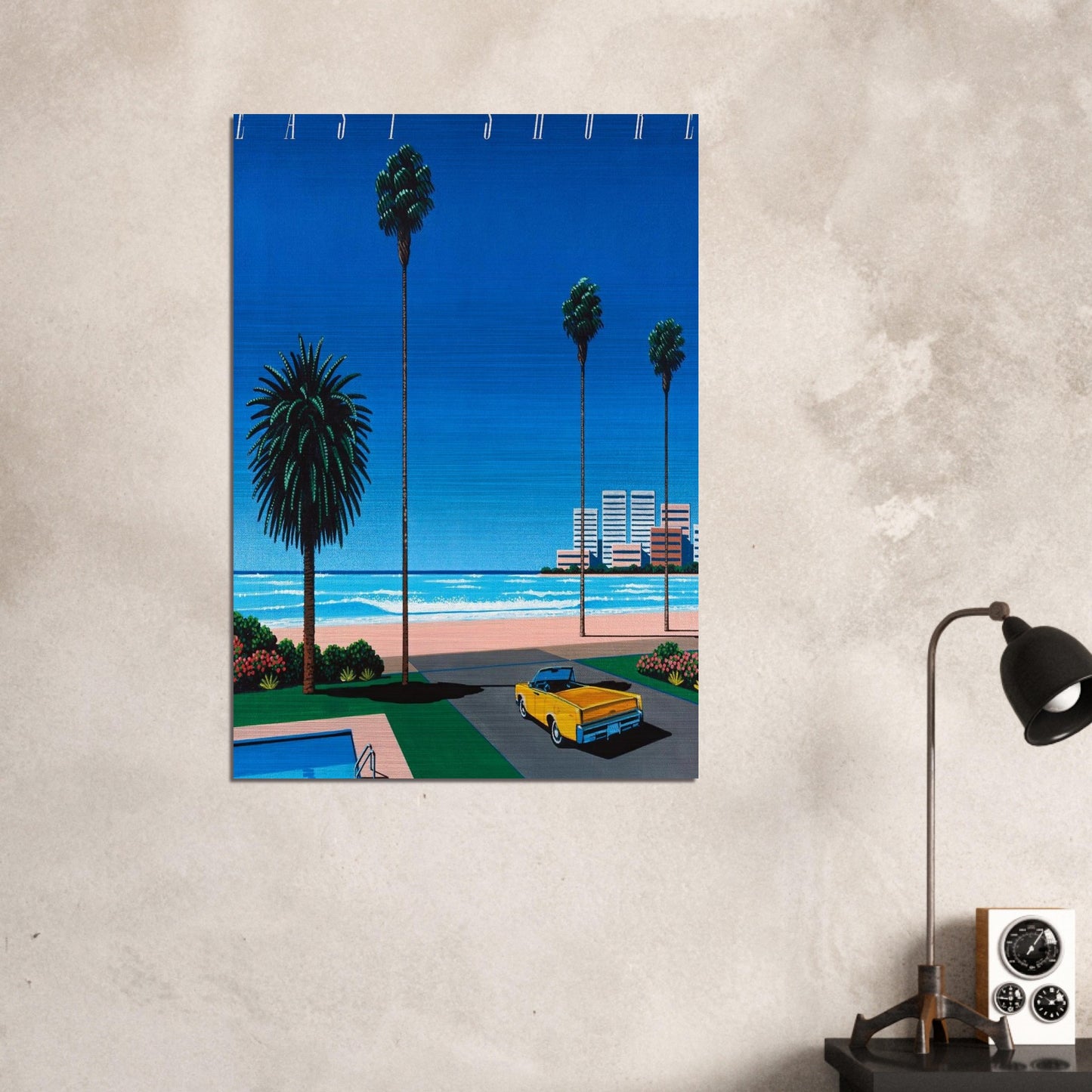 Bronze - East Shore - Hiroshi Nagai Brushed Aluminum Print - 70x100 cm / 28x40 inches | Hiroshi Nagai Aluminum Print | Hiroshi Nagai Prints