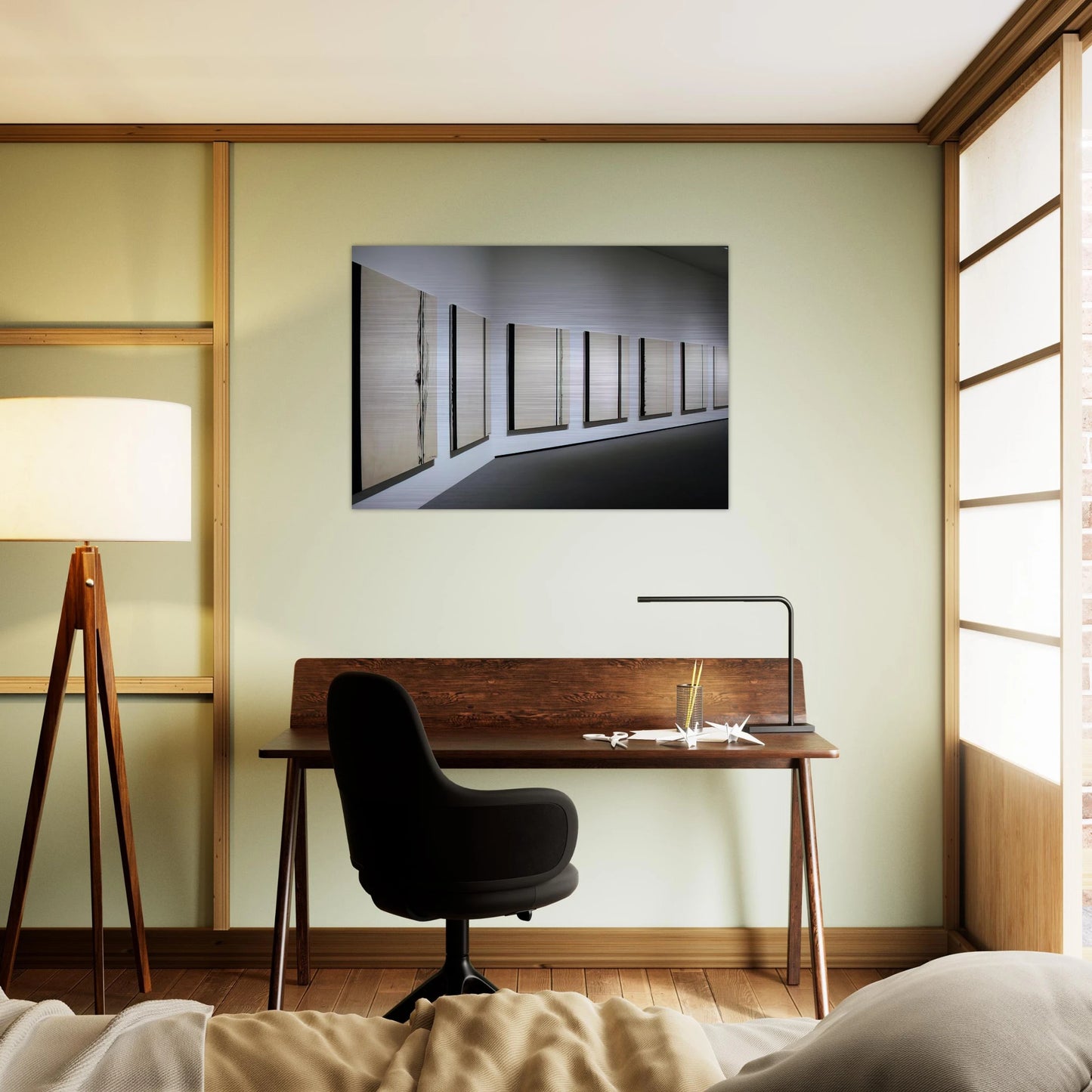 Stations of the Cross 1958 1966 - Barnett Newman Brushed Aluminum Print - 70x100 cm / 28x40 inches | Barnett Newman Aluminum Print | Barnett Newman Prints