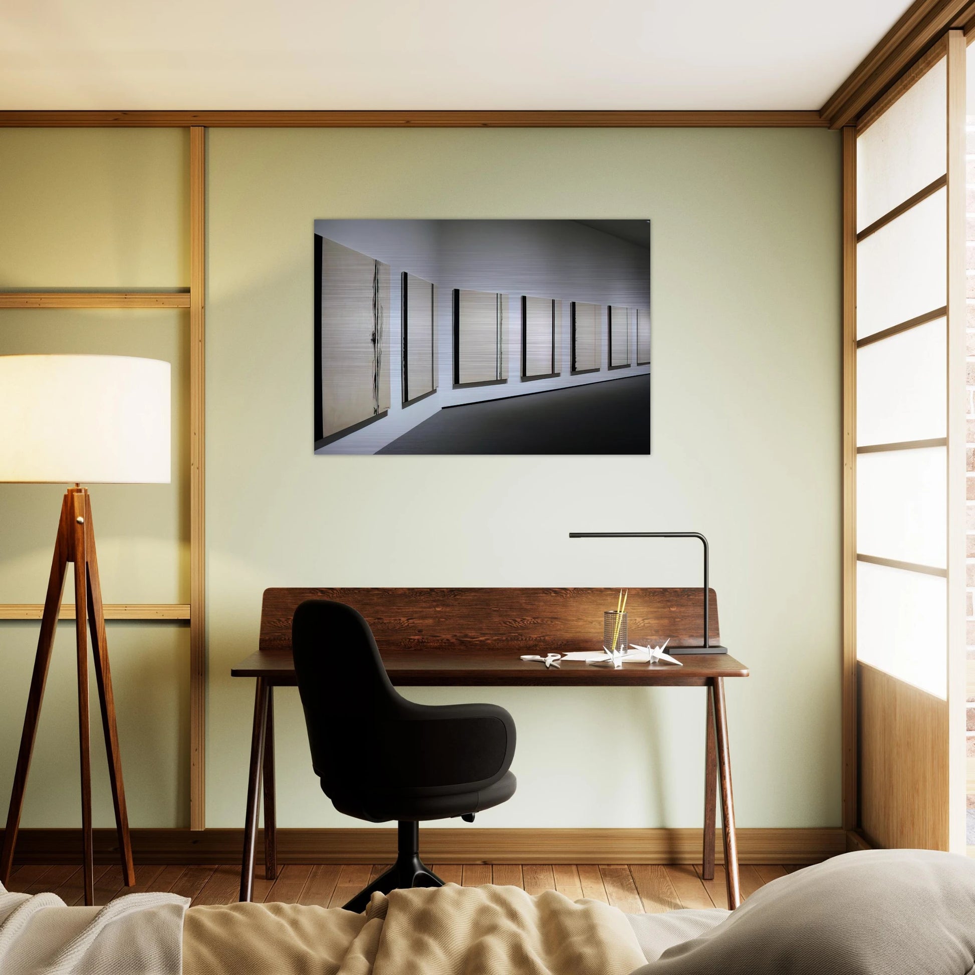 Stations of the Cross 1958 1966 - Barnett Newman Brushed Aluminum Print - 70x100 cm / 28x40 inches | Barnett Newman Aluminum Print | Barnett Newman Prints
