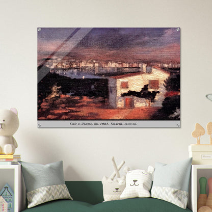 THE GARDEN AT LYANE - Salvador Dali Acrylic Print - 70x100 cm / 28x40″ inches