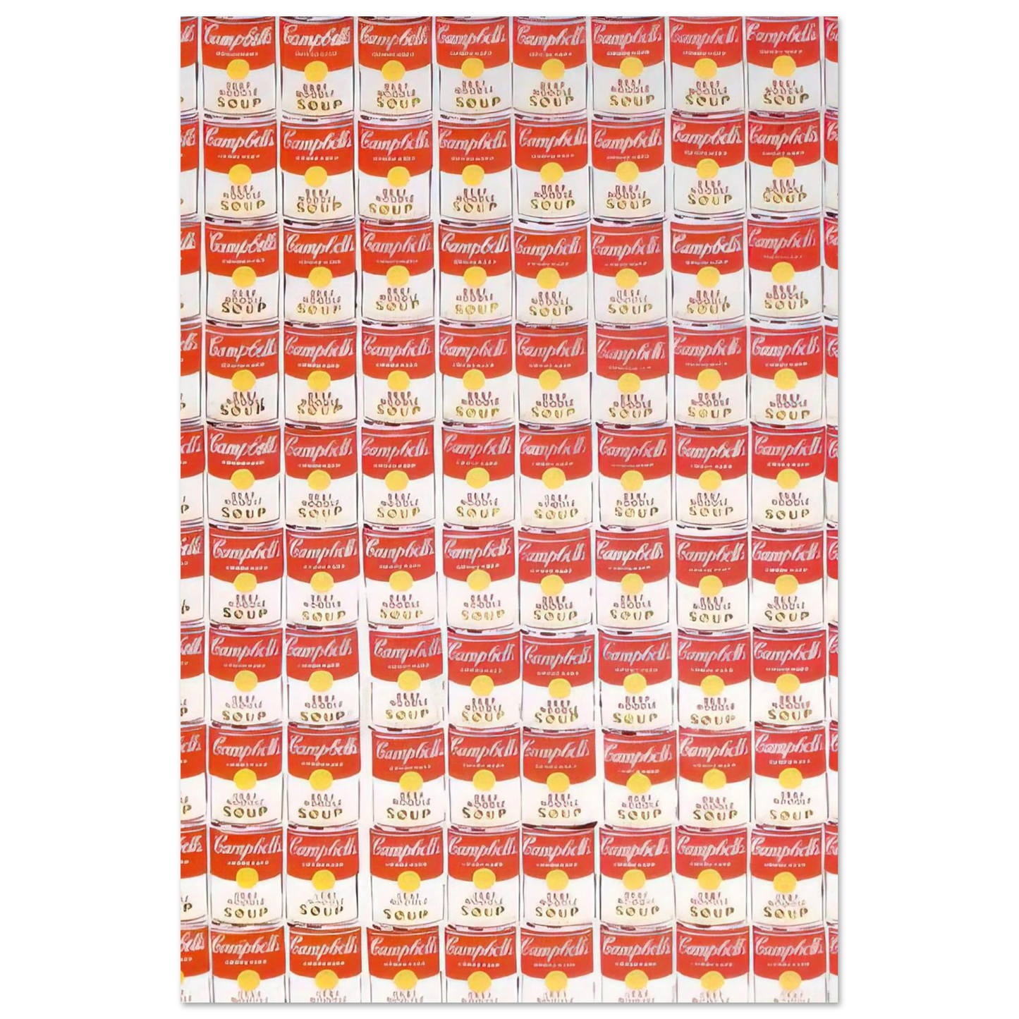 Andy Warhol - 100 Cans Fine Art Poster