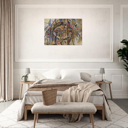 Desert - 1940 - Richard Pousette-Dart Acrylic Print - 70x100 cm / 28x40″ inches