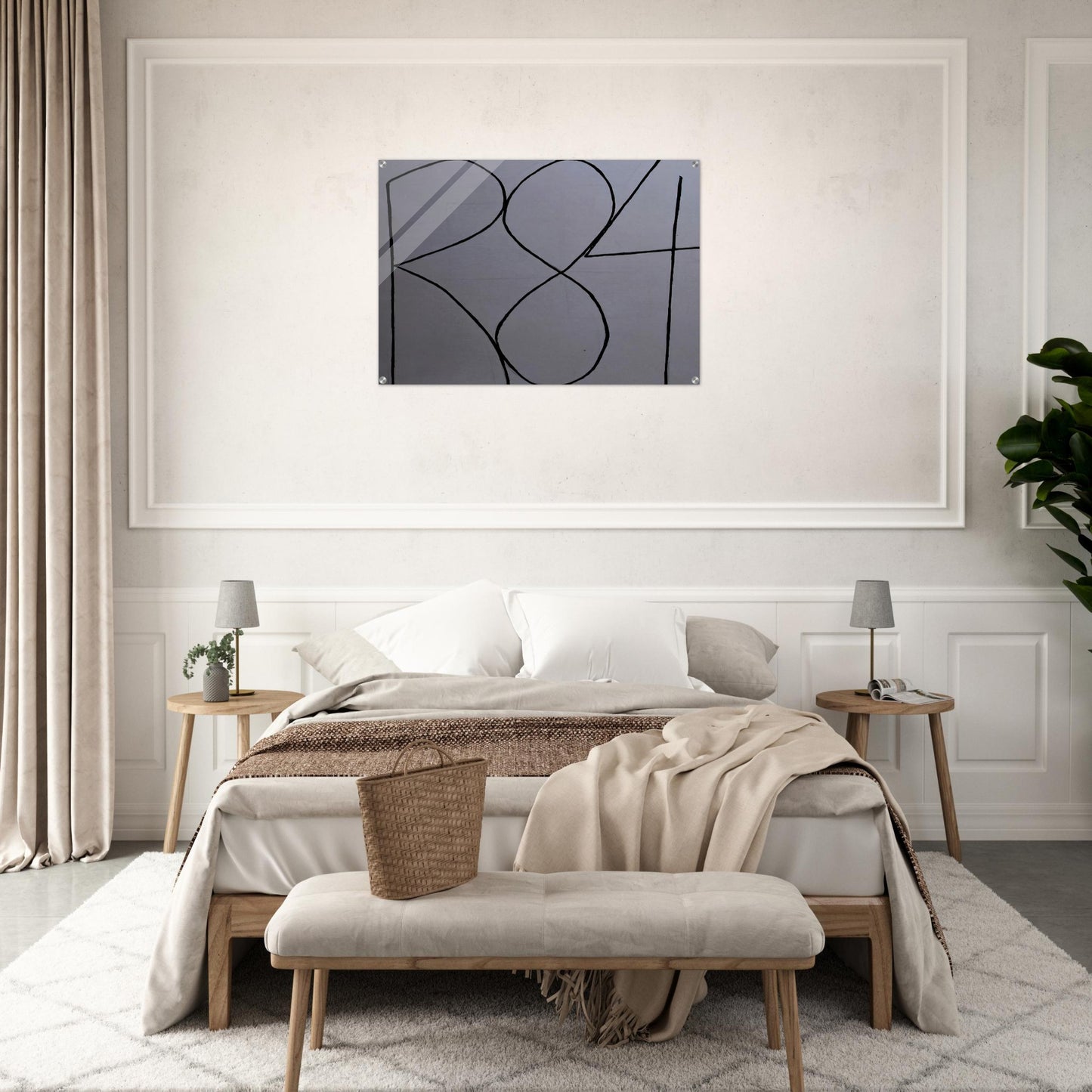 Spectrum I - Robert Ryman Acrylic Print - 70x100 cm / 28x40″ inches