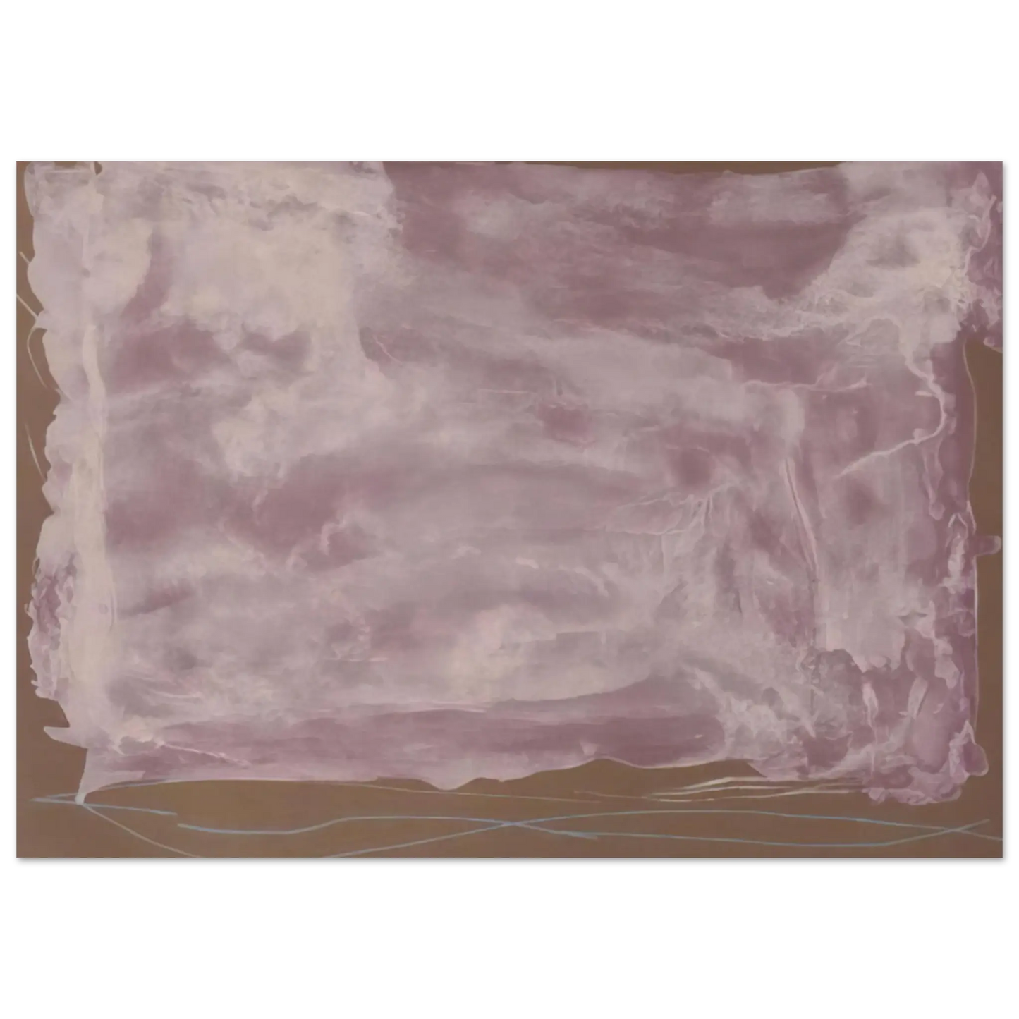 Helen Frankenthaler - Soho Dreams - 1987 Wall art - 28x43  cm / XL (11x17 Inches) - Fine Art Poster - -