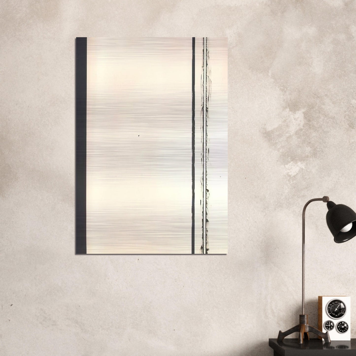 The Station of the Cross - Second Station - Barnett Newman Brushed Aluminum Print - 70x100 cm / 28x40 inches | Barnett Newman Aluminum Print | Barnett Newman Prints