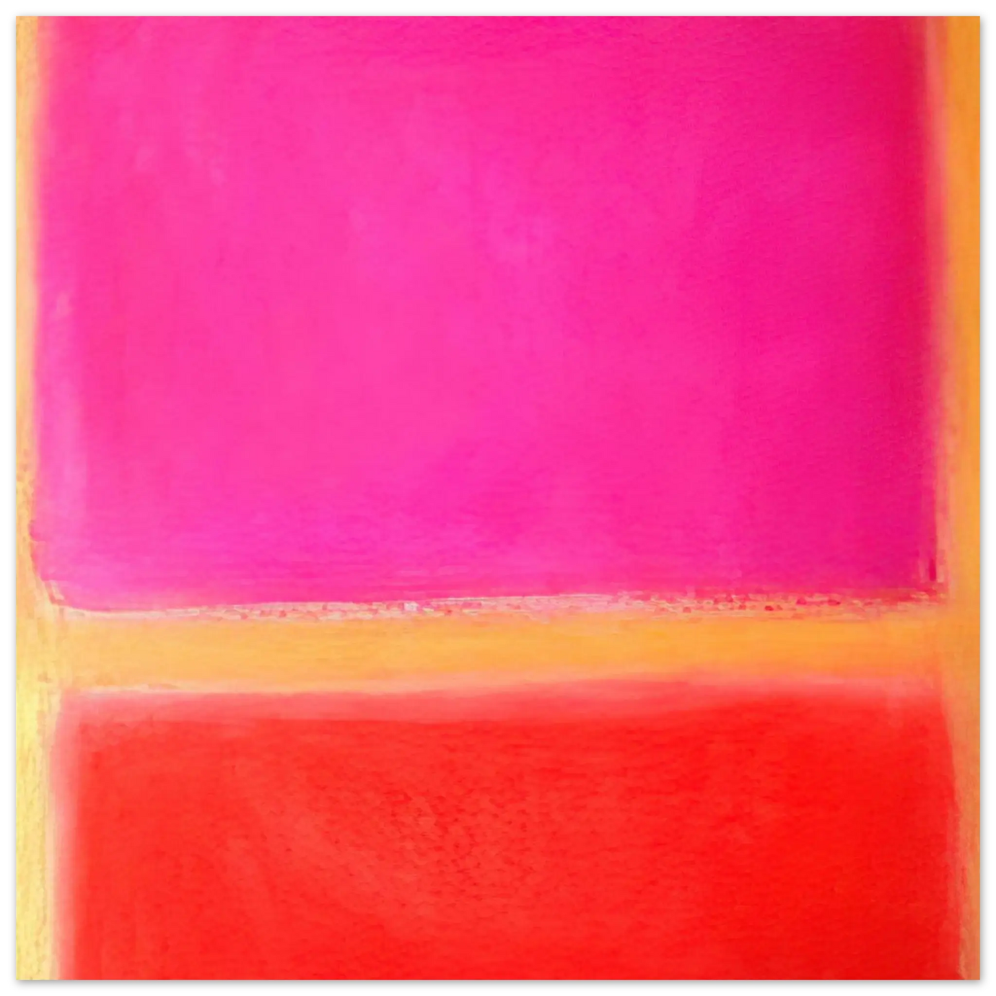 Helen Frankenthaler - Untitled - Color Field Painting Wall art - 20x50 cm / 8x20 inches - Fine Art Poster - -
