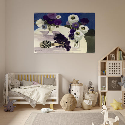 Blue - 2006 - Mary Fedden Art Prints - 100x150 cm / 40x60″ inches | Mary Fedden Poster | Mary Fedden Prints