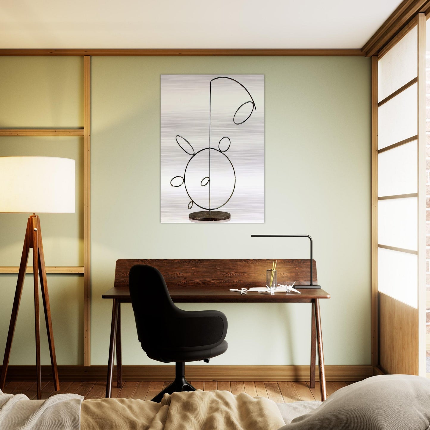 Stabile - 1954 1 - Lolo Soldevilla Brushed Aluminum Print - 70x100 cm / 28x40 inches | Lolo Soldevilla Aluminum Print | Lolo Soldevilla Prints