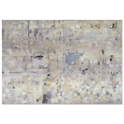 Blanche - 1958 - Maria Helena Vieira da Silva Brushed Aluminum Print - 70x100 cm / 28x40 inches | Maria Helena Vieira da Silva Aluminum Print | Maria Helena Vieira da Silva Prints