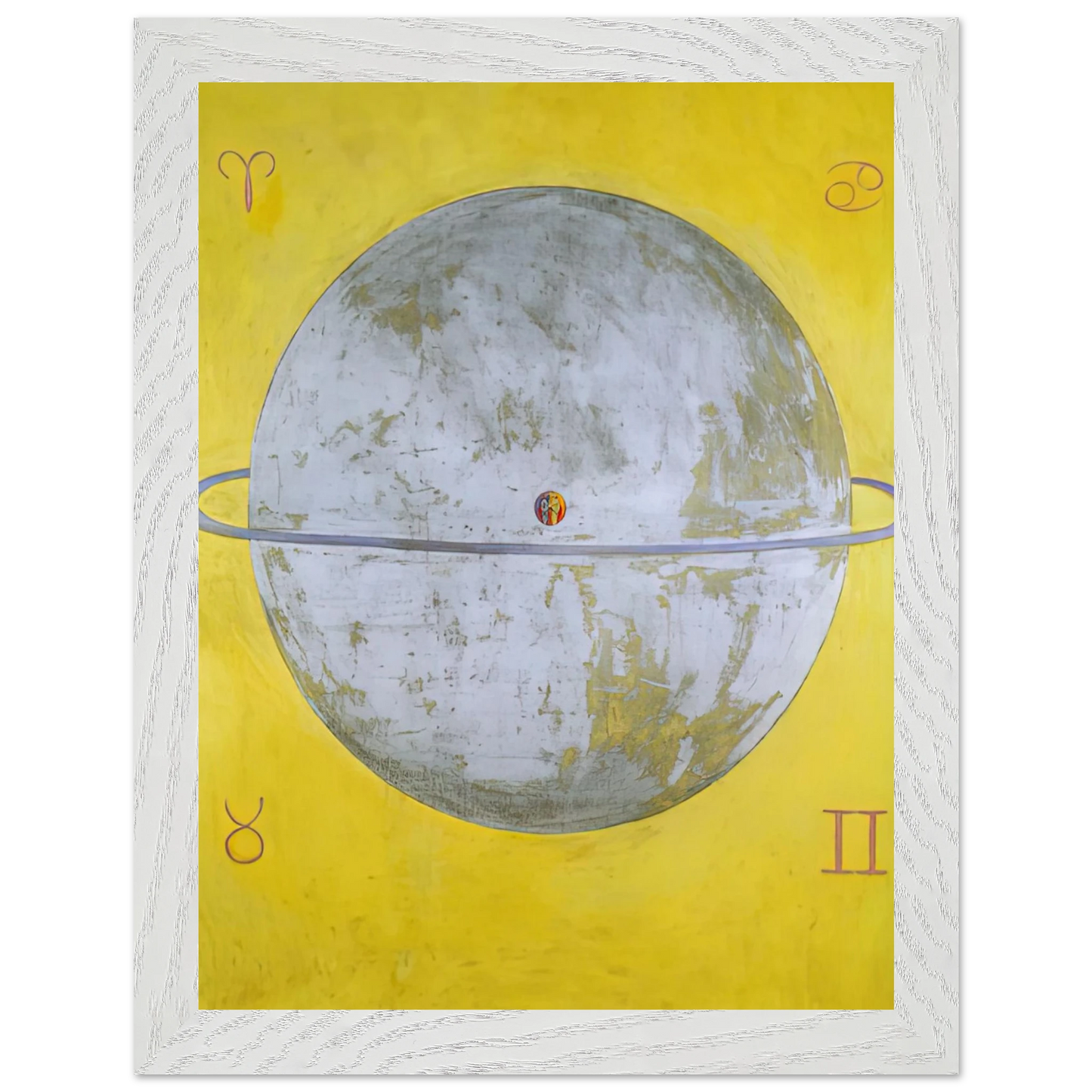 Hilma af Klint - THE DOVE NR 12 1915 Wall art - A1 (59.4 x 84.1  cm) - Fine Art Poster-canvas - -