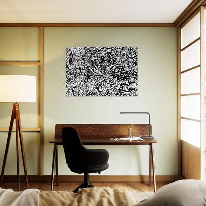 UNTITLED 1978 2 - Keith Haring Brushed Aluminum Print - 70x100 cm / 28x40 inches | Keith Haring Aluminum Print | Keith Haring Prints