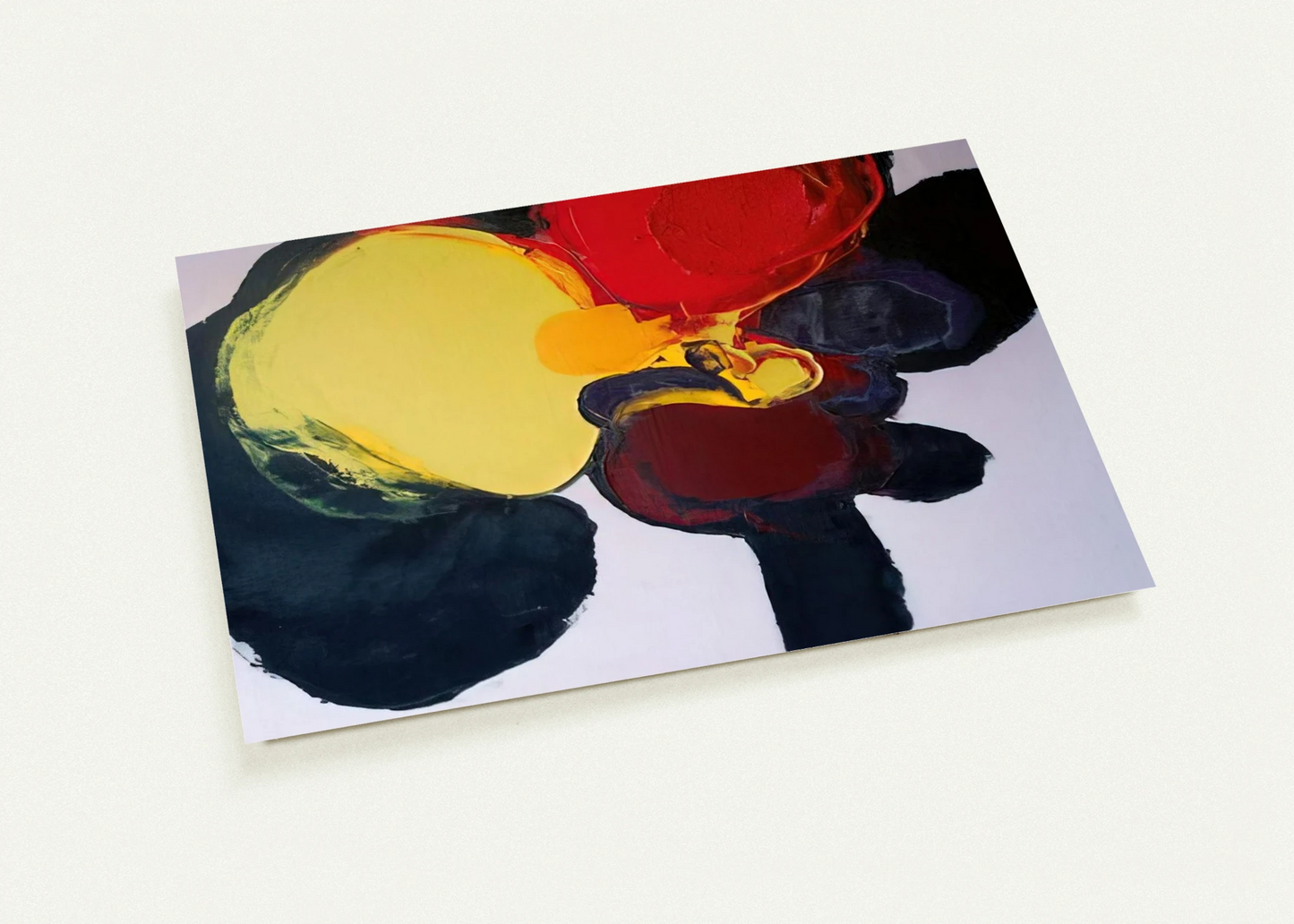 COMPOSITION 1965 By Luis Feito Pack of 10 Post Cards | Luis Feito Post Cards | A6 (10.5 x 14.8 cm) - 4.1 x 5.8 inches