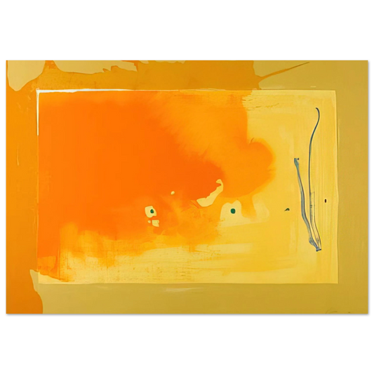 Helen Frankenthaler - Bilbao - 1998 Wall art - 13x18 cm / 5x7 inches - Fine Art Poster-canvas - -