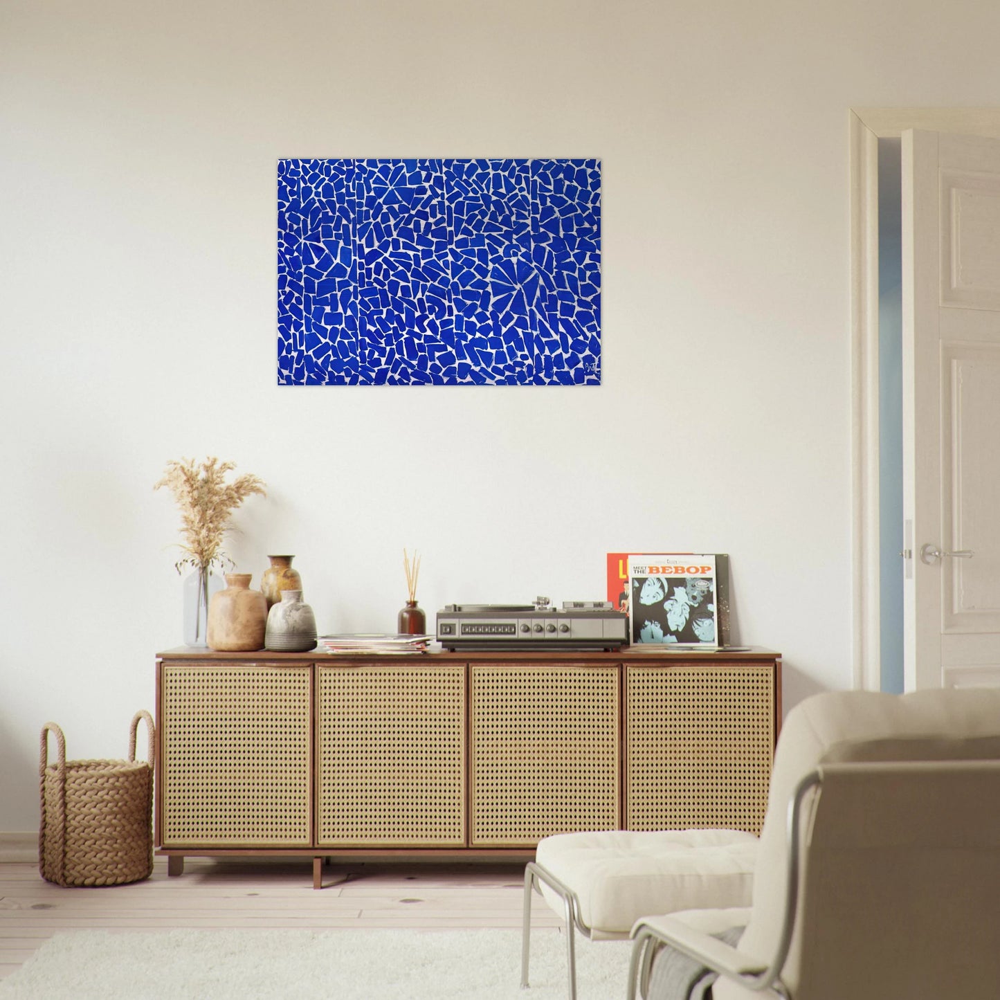 ELYSIAN FIELDS 1973 - Alma Woodsey Thomas Brushed Aluminum Print - 70x100 cm / 28x40 inches | Alma Woodsey Thomas Aluminum Print | Alma Woodsey Thomas Prints