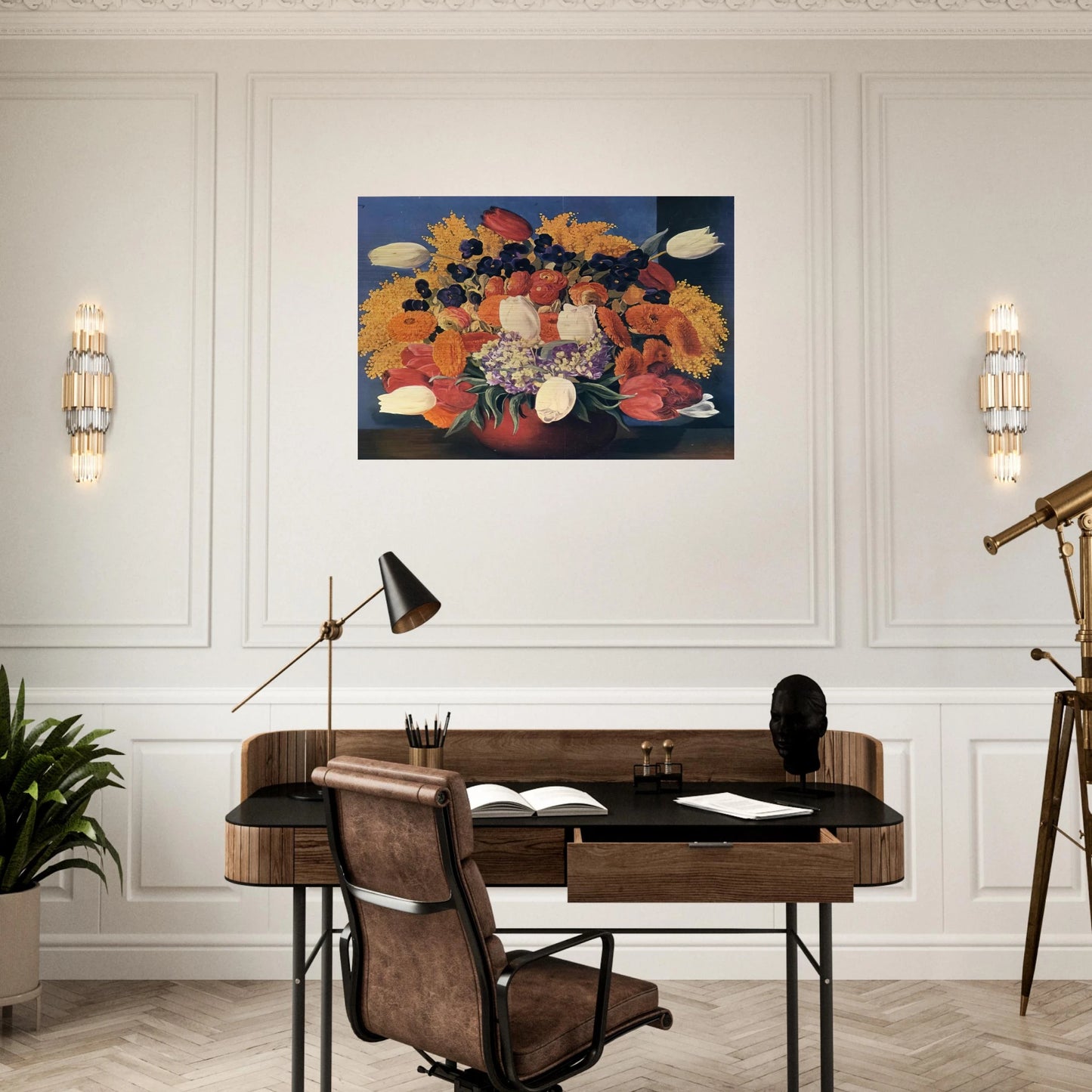 NOT IDENTIFIED 13 - Moise Kisling Brushed Aluminum Print - 70x100 cm / 28x40 inches | Moise Kisling Aluminum Print | Moise Kisling Prints
