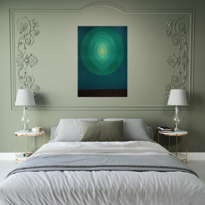 Icon Pyrophorous - 1969 - Clarence Holbrook Carter Brushed Aluminum Print - 70x100 cm / 28x40 inches | Clarence Holbrook Carter Aluminum Print | Clarence Holbrook Carter Prints