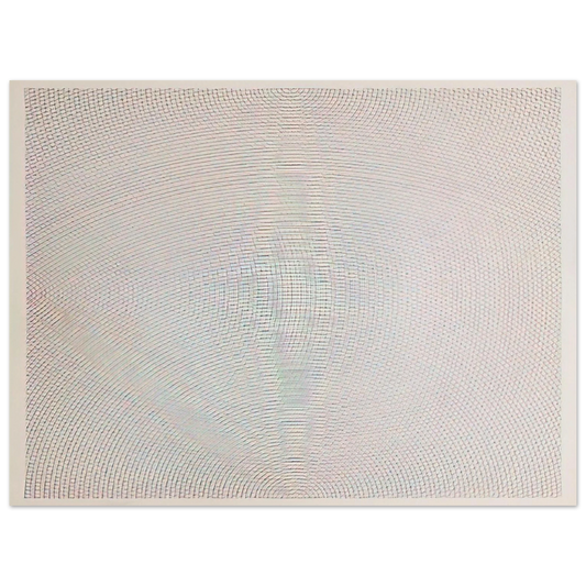Sol LeWitt - Arcs From Sides or Corners, Grids  Circles  75x100 cm / 30x40inches Fine Art Poster