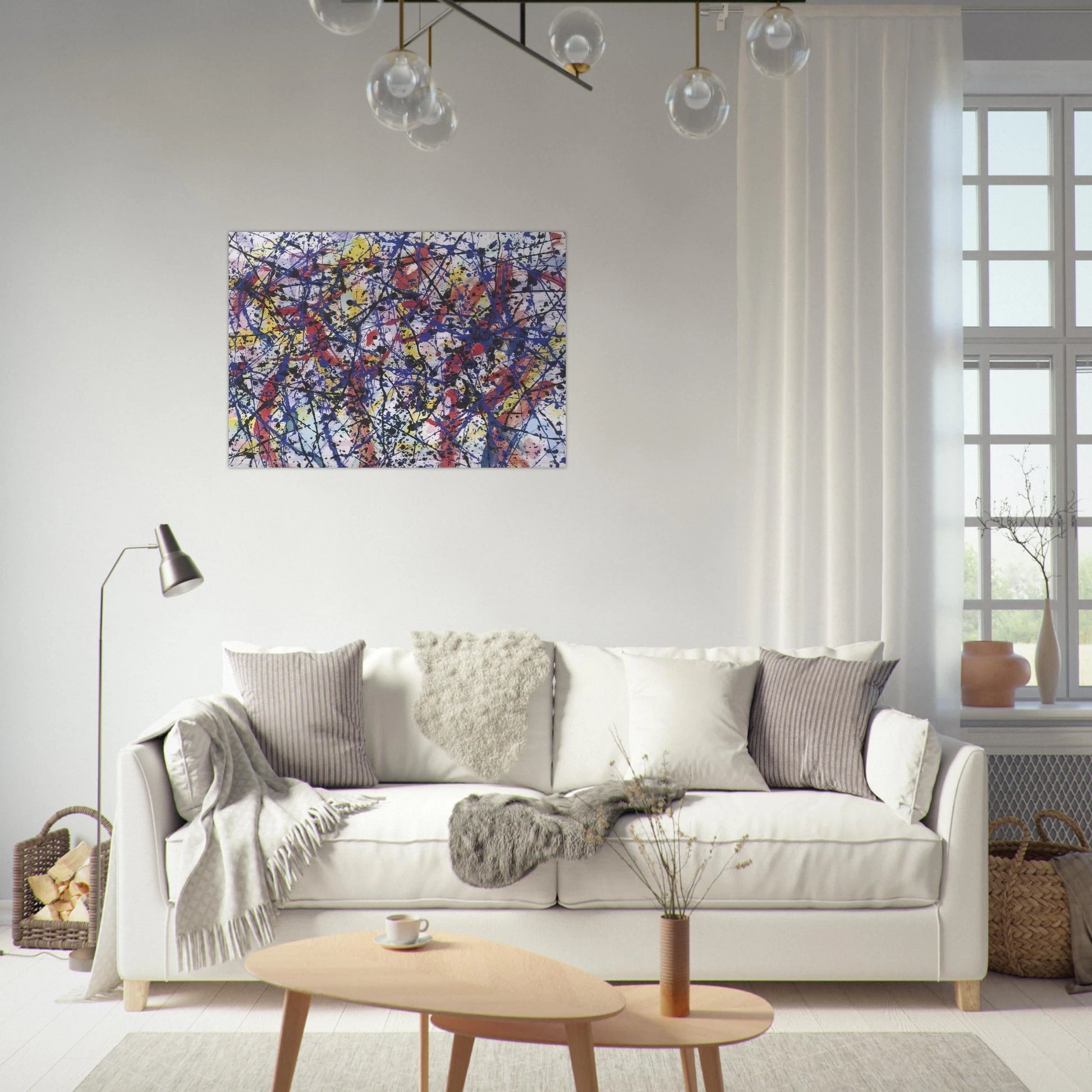 Brise d Automne - Marcel Barbeau Brushed Aluminum Print - 70x100 cm / 28x40 inches | Marcel Barbeau Aluminum Print | Marcel Barbeau Prints