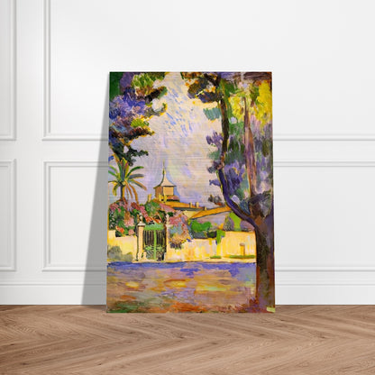 PLACE DES LICES ST TROPEZ 1904 - Henri Matisse Brushed Aluminum Print - 70x100 cm / 28x40 inches | Henri Matisse Aluminum Print | Henri Matisse Prints