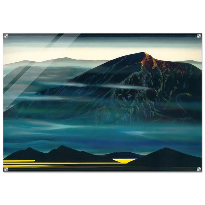 Santa Fe Trail new Serigrap - Eyvind Earle Acrylic Print - 70x100 cm / 28x40″ inches