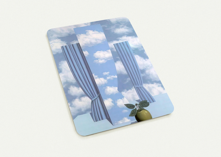 BEAUTIFUL WORLD 1962 By Rene Magritte Pack of 10 Post Cards | Rene Magritte Post Cards | A6 (10.5 x 14.8 cm) - 4.1 x 5.8 inches