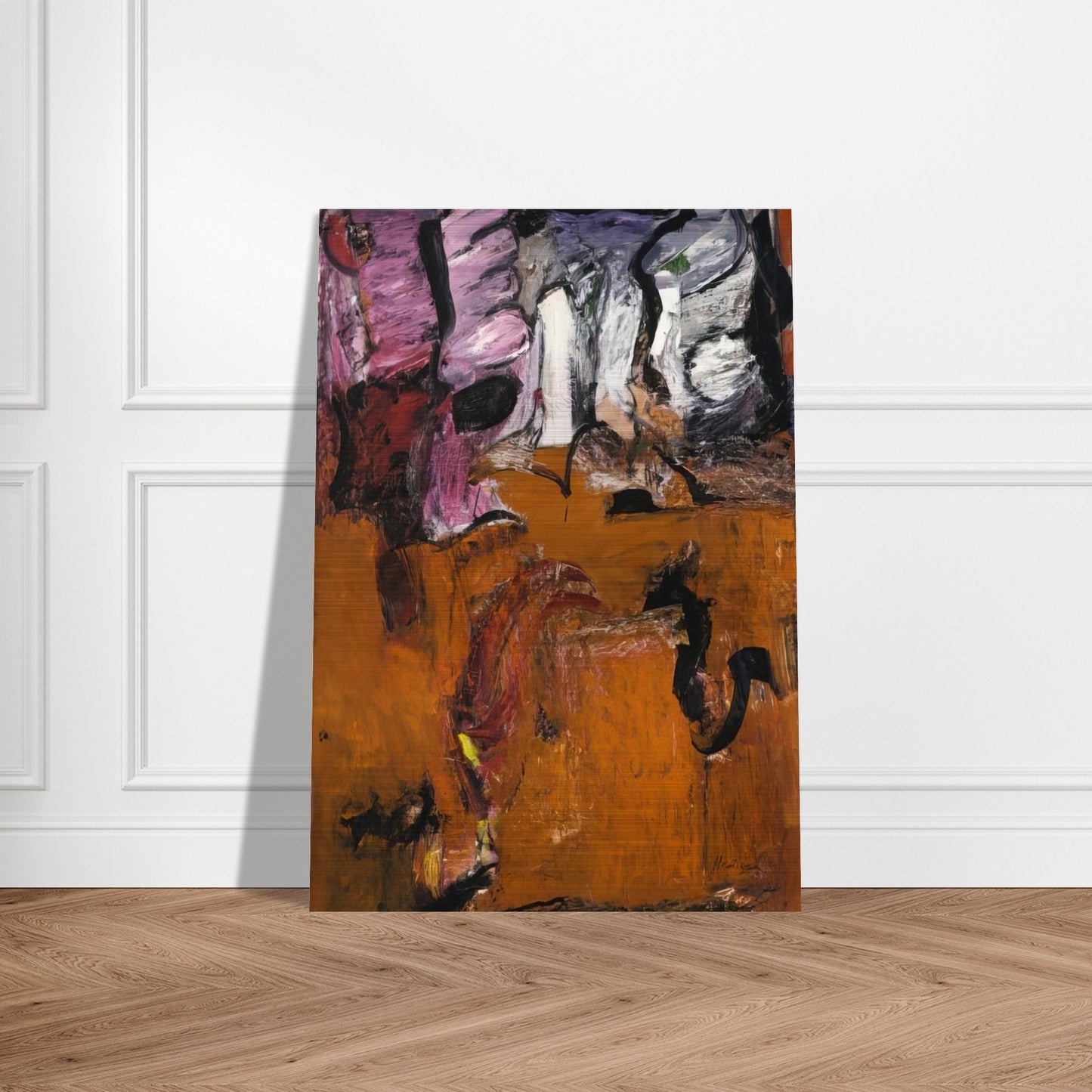 Pallas Athena--Earth - Grace Hartigan Brushed Aluminum Print - 70x100 cm / 28x40 inches | Grace Hartigan Aluminum Print | Grace Hartigan Prints
