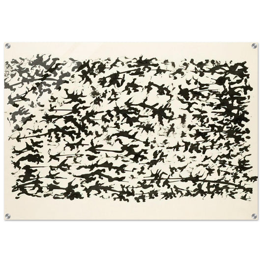 Untitled - Tachisme - Henri Michaux Acrylic Print - 70x100 cm / 28x40″ inches