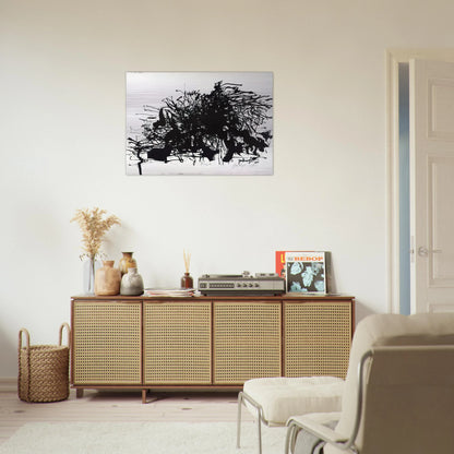 Nomads - 1960 - Robert Goodnough Brushed Aluminum Print - 70x100 cm / 28x40 inches | Robert Goodnough Aluminum Print | Robert Goodnough Prints