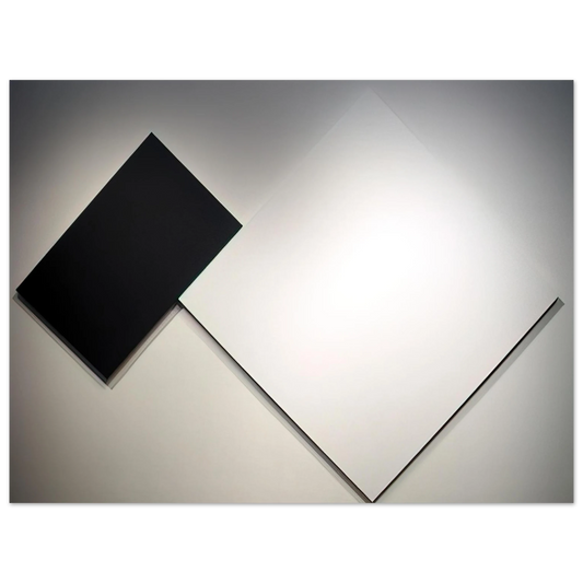 Ellsworth Kelly - White Black  75x100 cm / 30x40inches Fine Art Poster