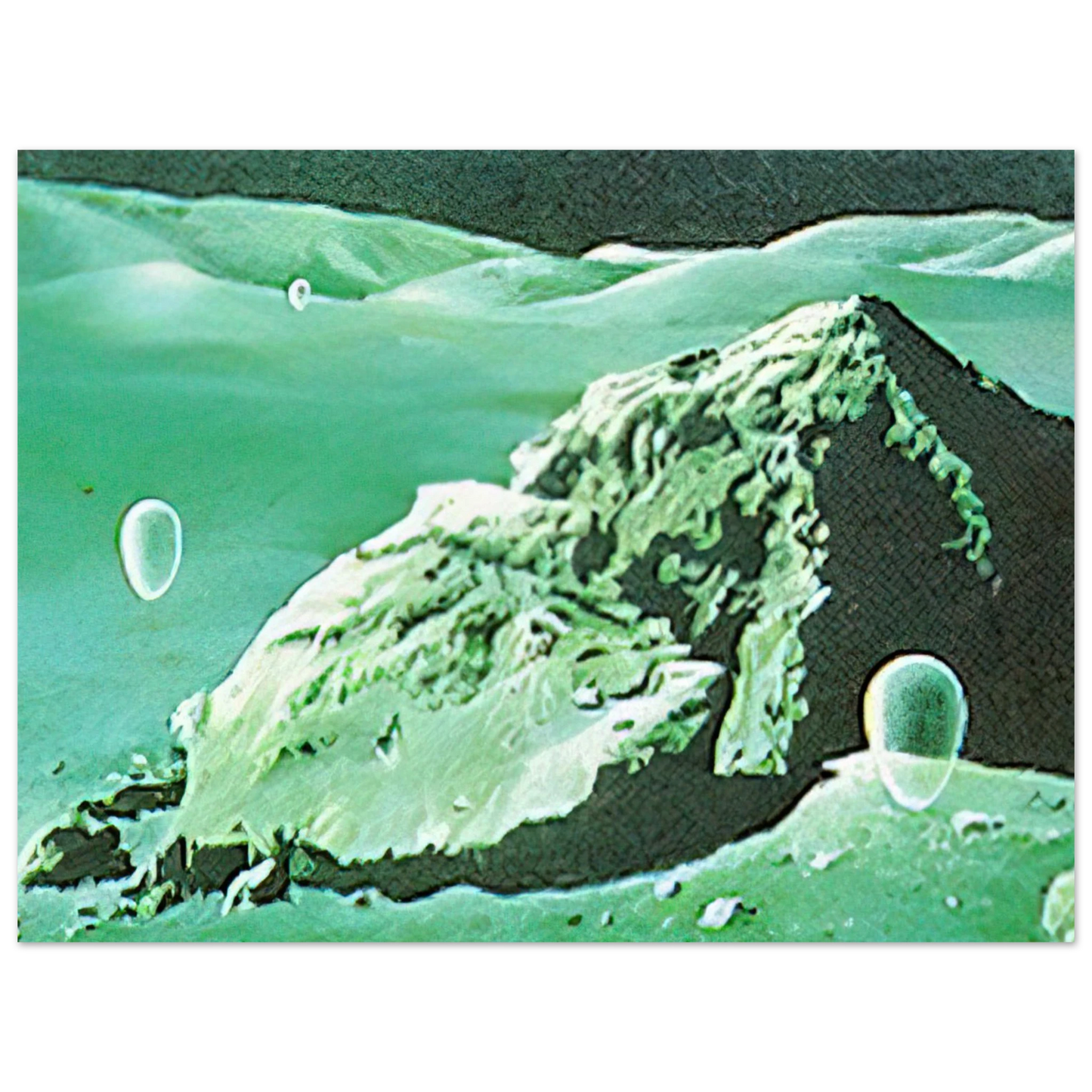 Clarence Holbrook Carter - Eschantos #15 - 1980  75x100 cm / 30x40inches Fine Art Poster