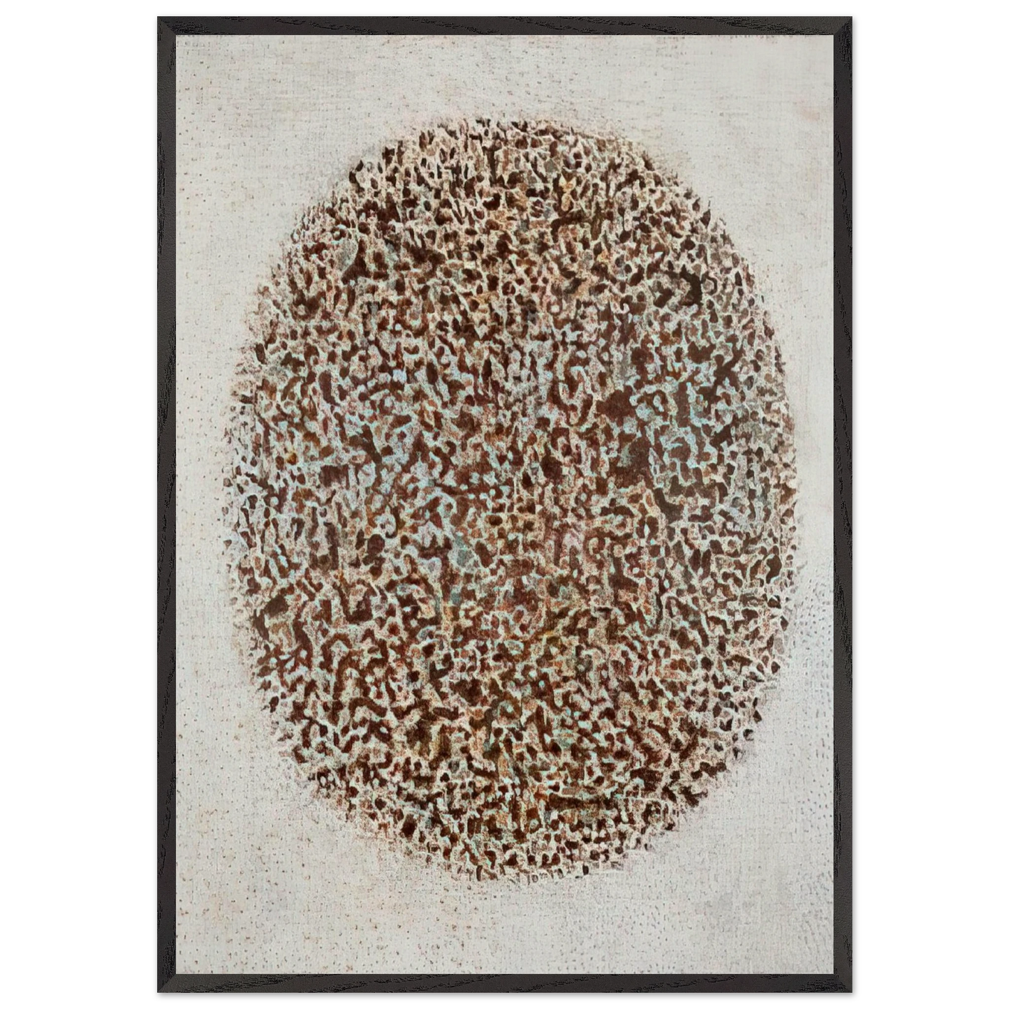 Imploding Cosmos - 1992 - Richard Pousette-Dart 70x100 cm / 28x40 inches Framed Art Print – Black Wooden Frame