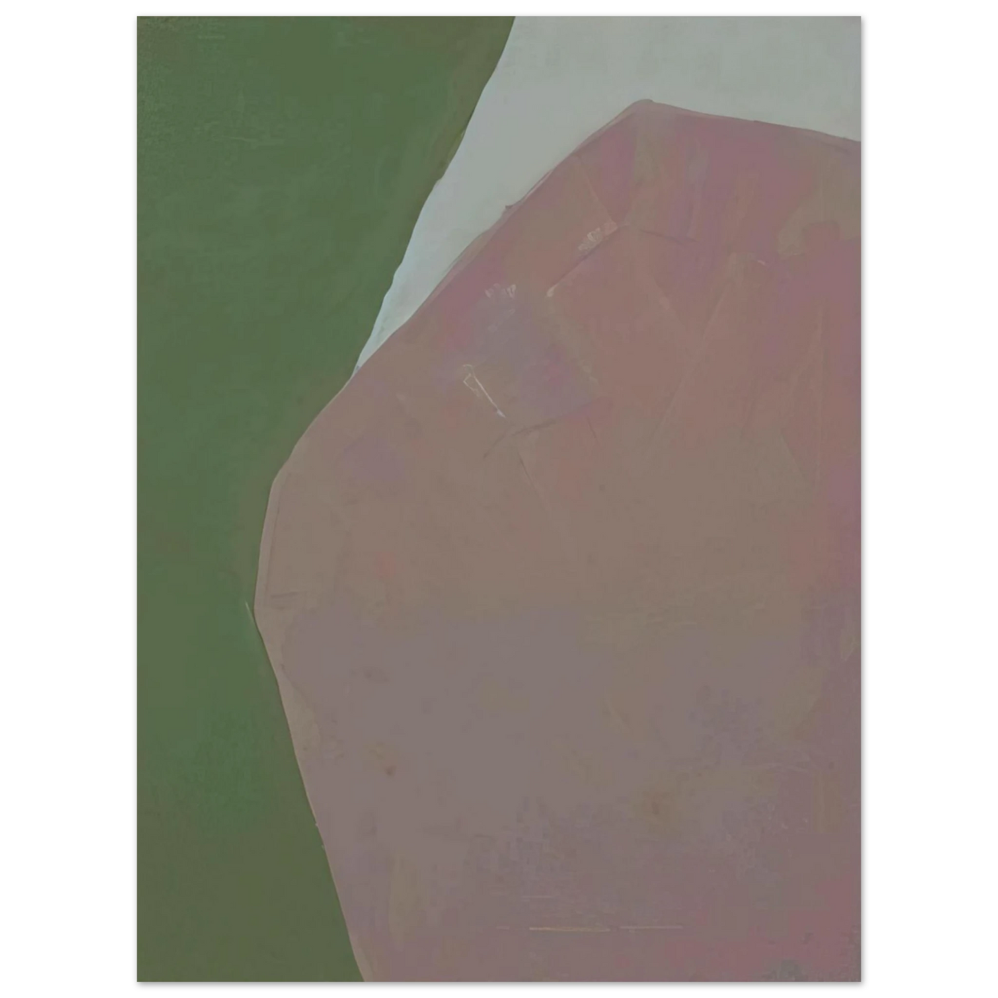 Kenzo Okada - Untitled - 1963  75x100 cm / 30x40inches Fine Art Poster