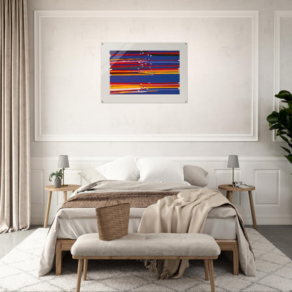 Untitled - 1978 - Piero Dorazio Acrylic Print - 70x100 cm / 28x40″ inches